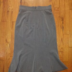 4P Sag Harbor - Dove Gray Flared Gore Skirt